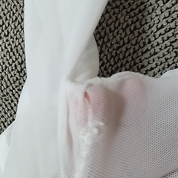 Fashion Nova White Long Sleeve Ruched Party Dress. Size XS - Picture 13 of 13